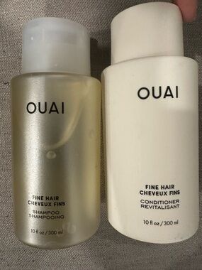 OUAI Fine Hair Shampoo & Conditioner Duo